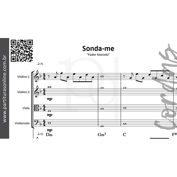Sonda-me | Quarteto de Cordas 2