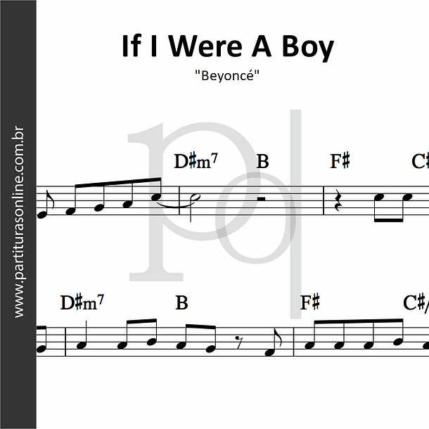 If I Were A Boy | Beyoncé 1