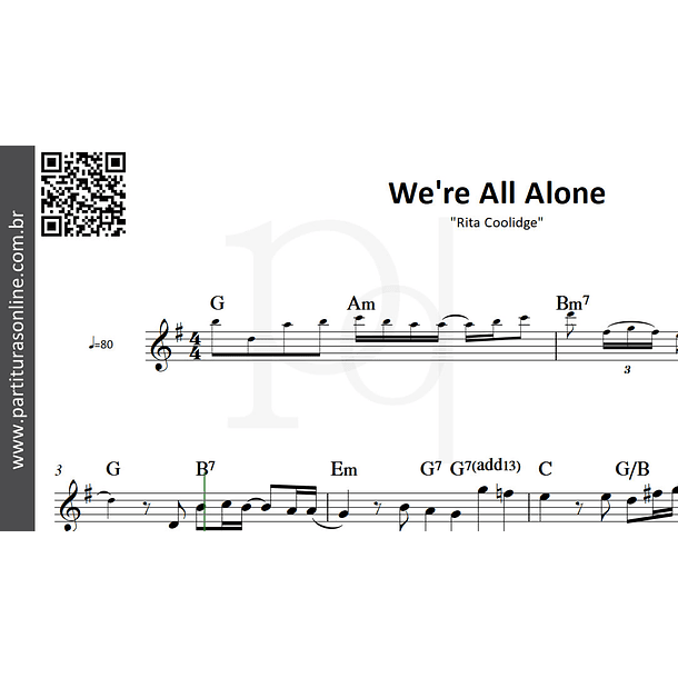 We're All Alone | Rita Coolidge 3