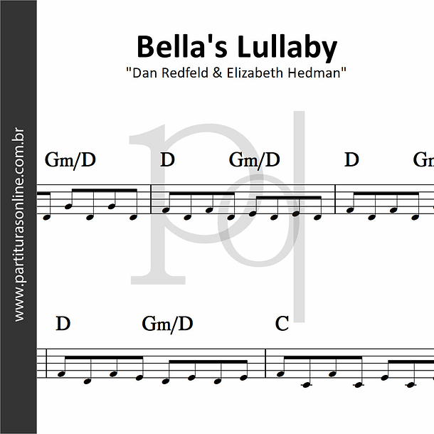 Bella's Lullaby • Dan Redfeld & Elizabeth Hedman 1