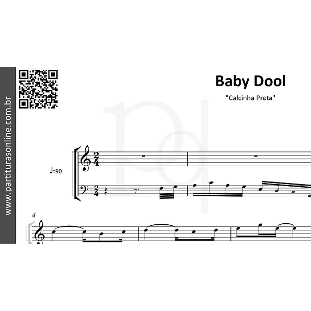 Baby Dool | Calcinha Preta 2