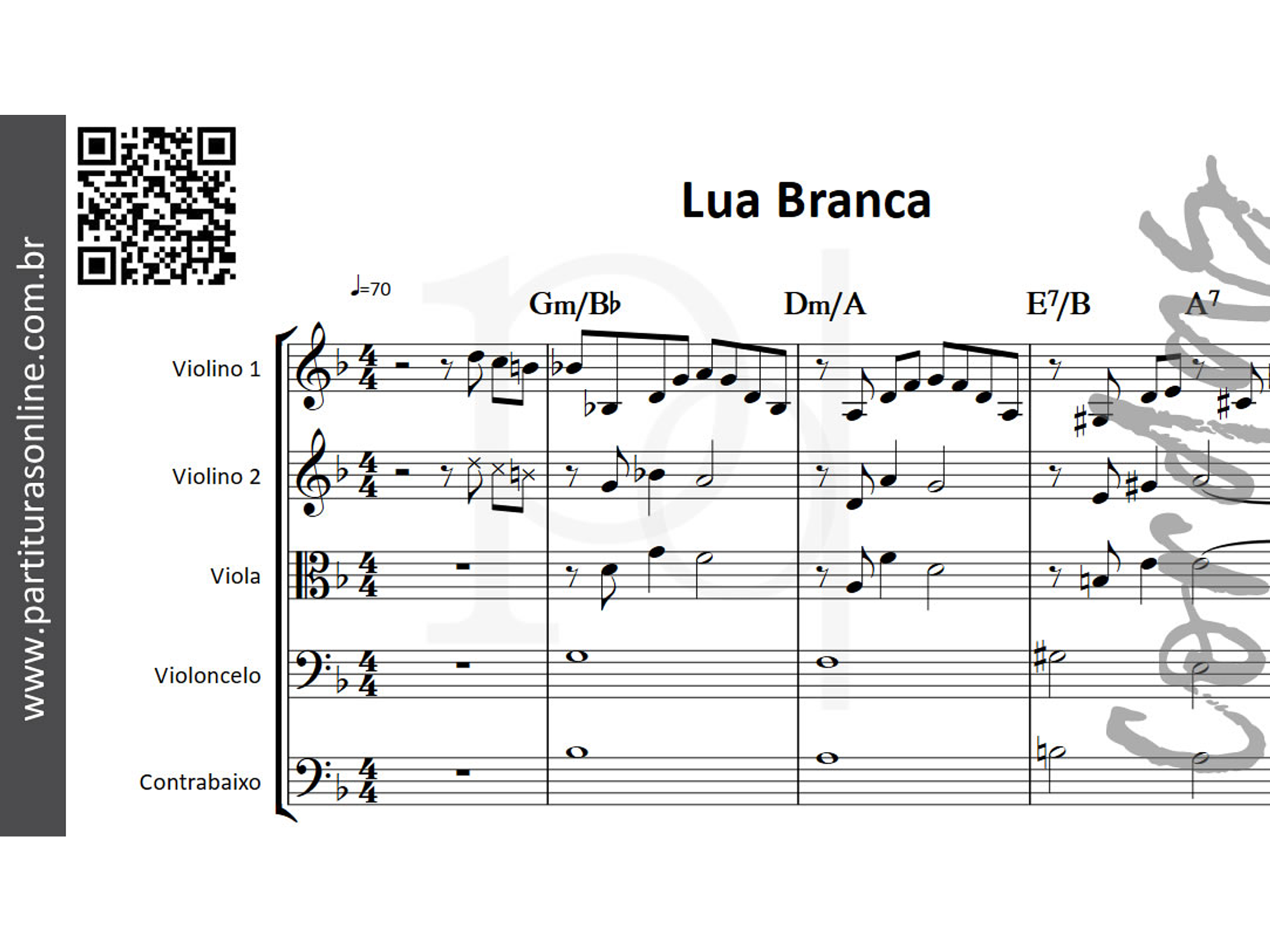 Lua Branca | Quinteto de Cordas 3