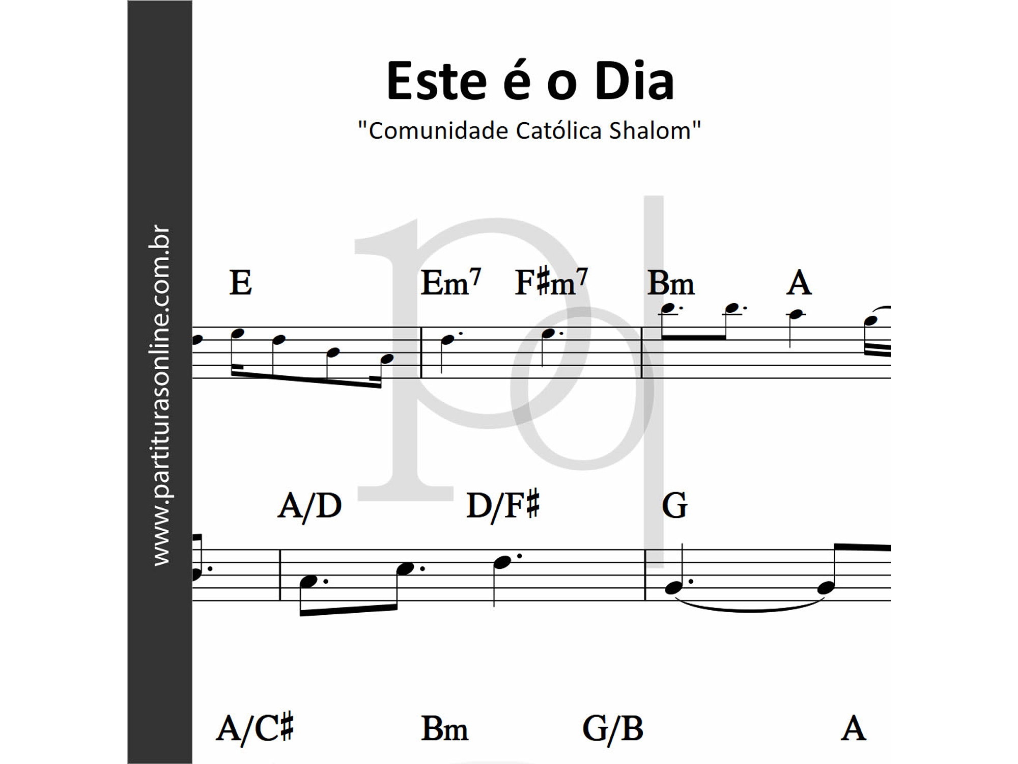 Este é o Dia | Comunidade Católica Shalom 1