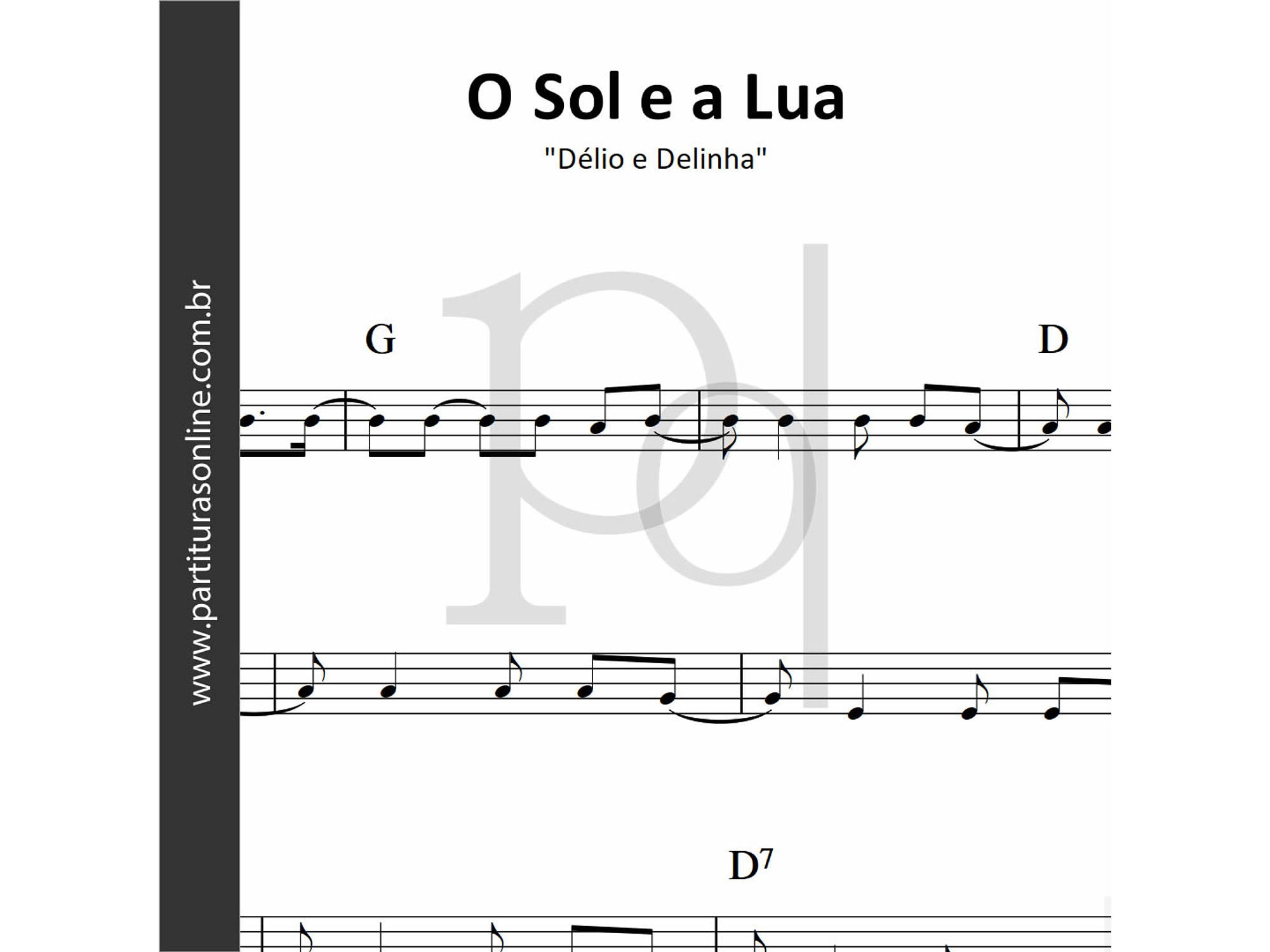 O Sol e a Lua | Délio e Delinha 1