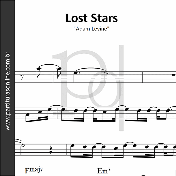 Lost Stars • Adam Levine