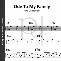 Ode To My Family | The Cranberries