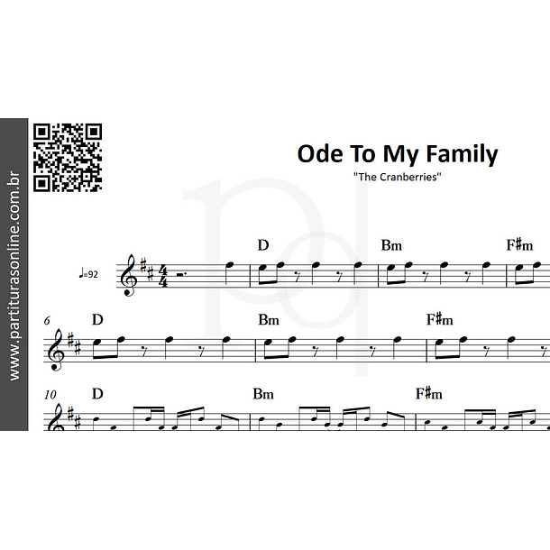 Ode To My Family | The Cranberries 3