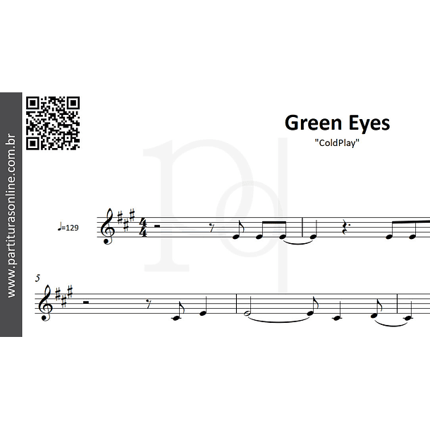 Green Eyes • ColdPlay 2