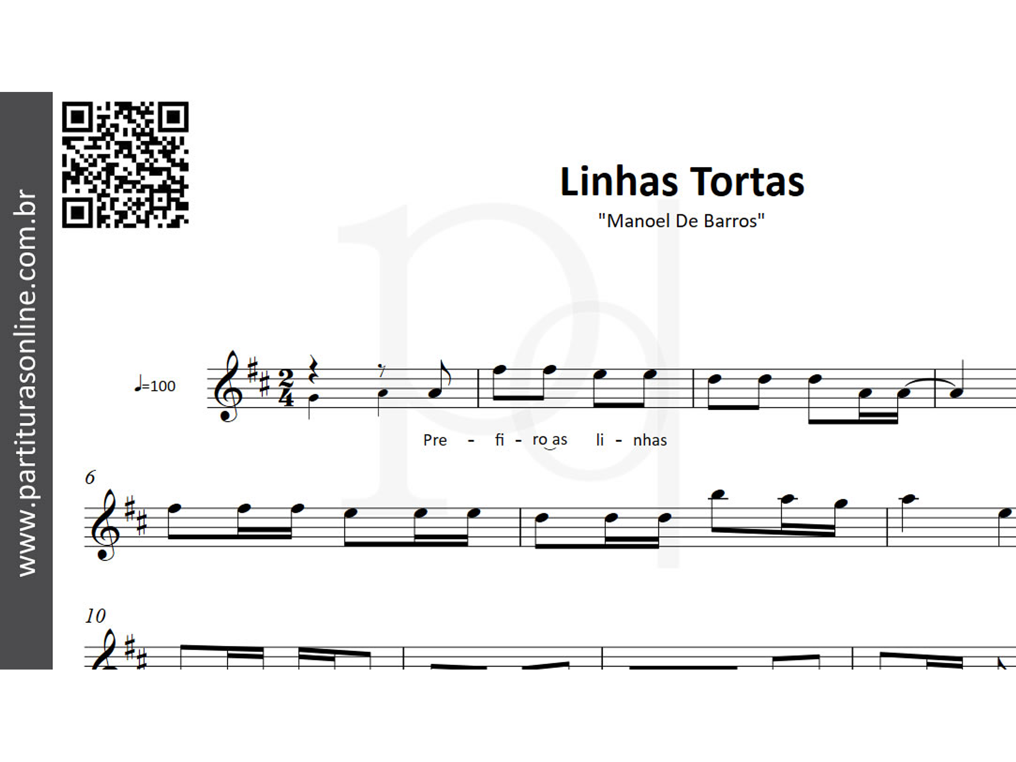 Linhas Tortas • Manoel De Barros 2