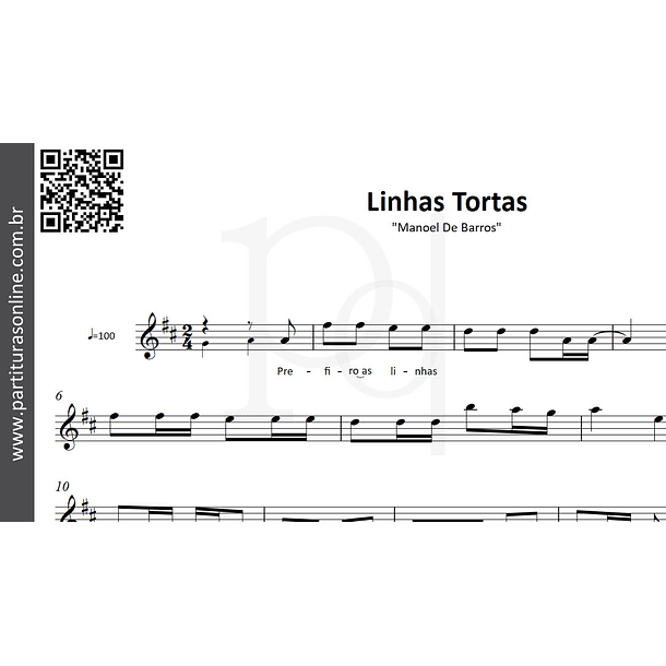 Linhas Tortas • Manoel De Barros 2