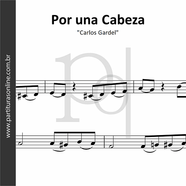 Por una Cabeza | Carlos Gardel 1