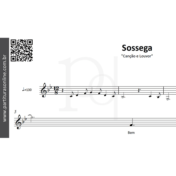 Sossega | Canção e Louvor 2