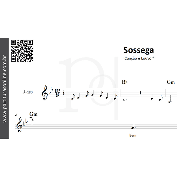 Sossega | Canção e Louvor 3