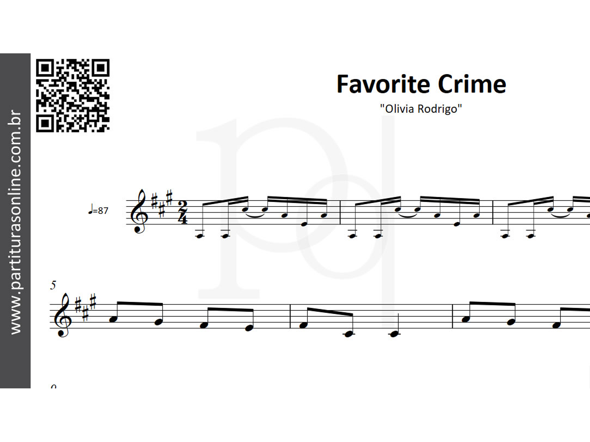 Favorite Crime | Olivia Rodrigo 2