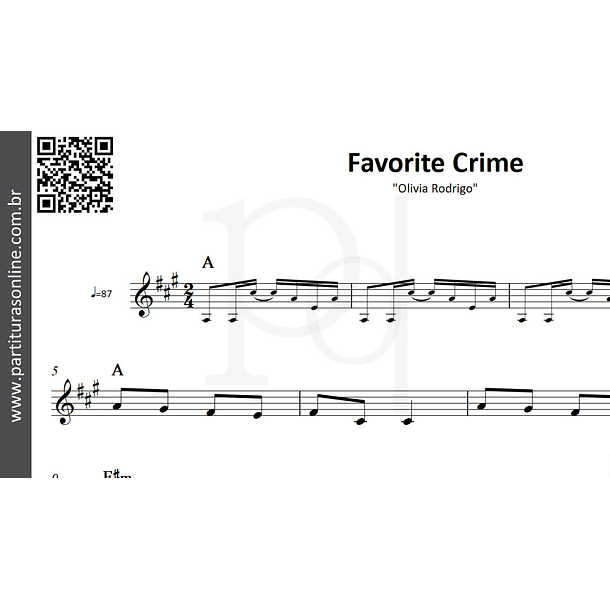 Favorite Crime | Olivia Rodrigo 3