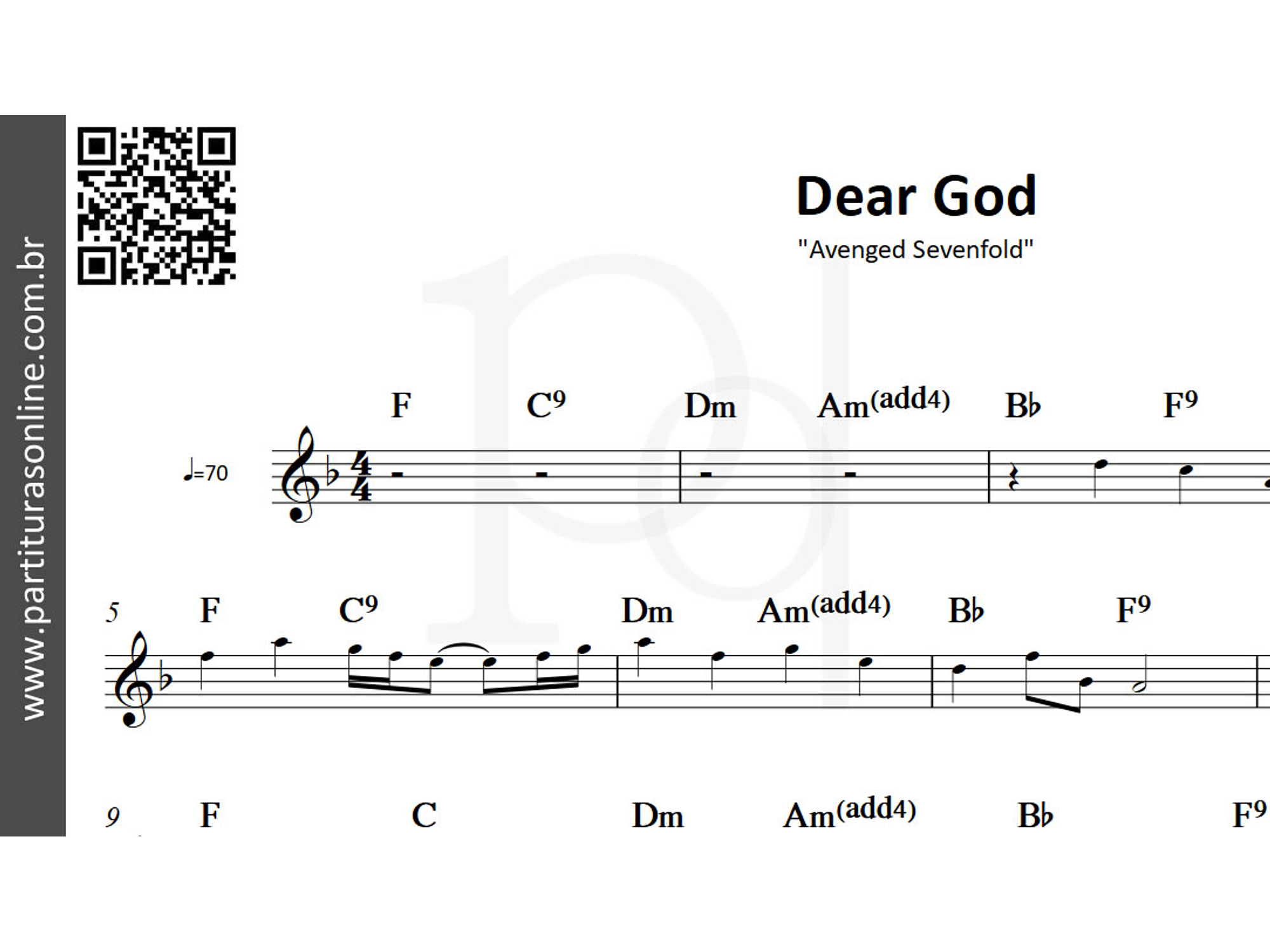 Dear God |Avenged Sevenfold  3