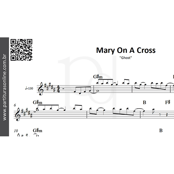 Mary On A Cross | Ghost 3