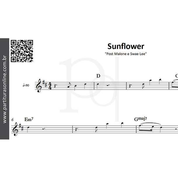 Sunflower | Post Malone e Swae Lee 3