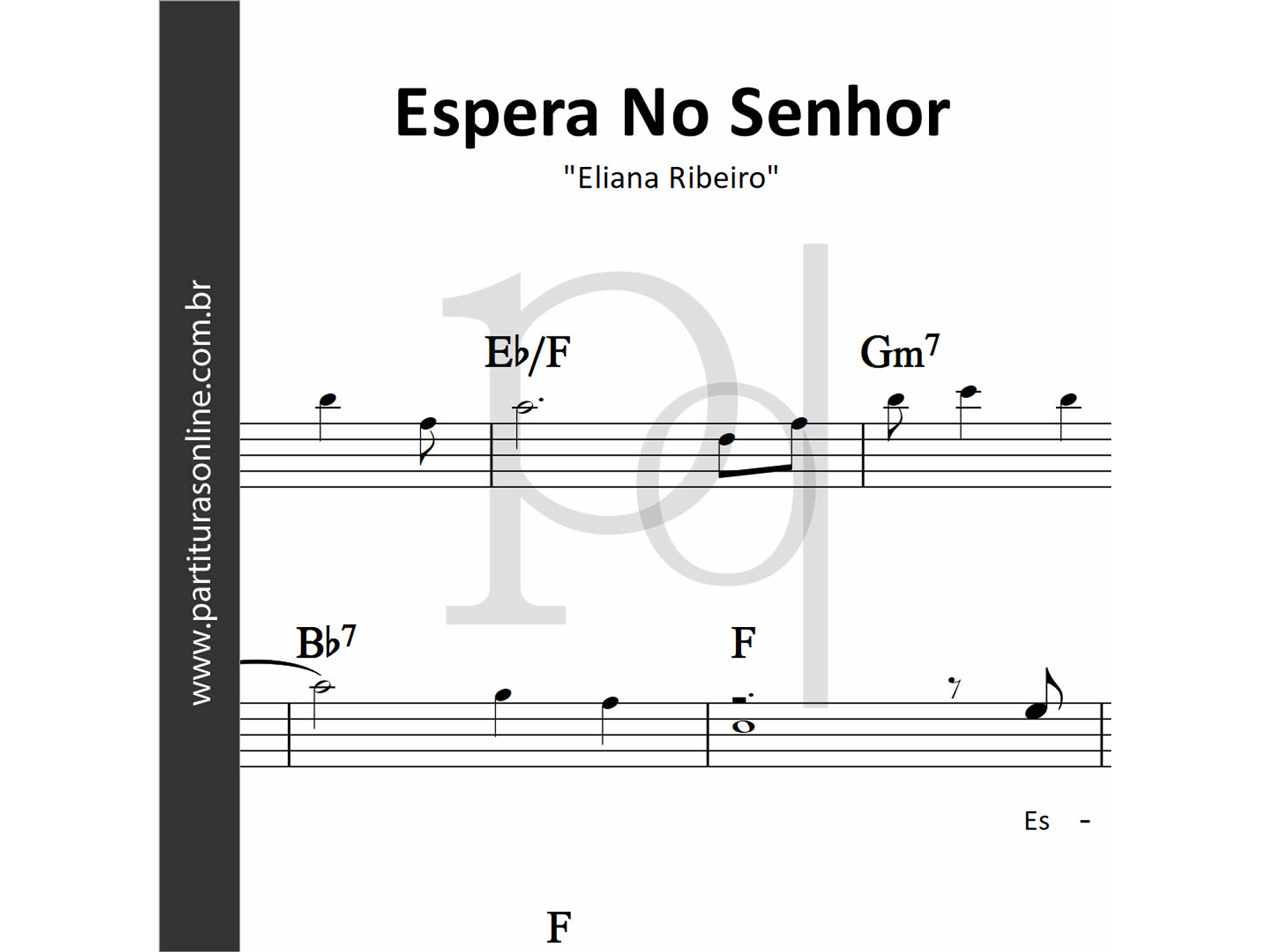 Espera No Senhor | Eliana Ribeiro 1