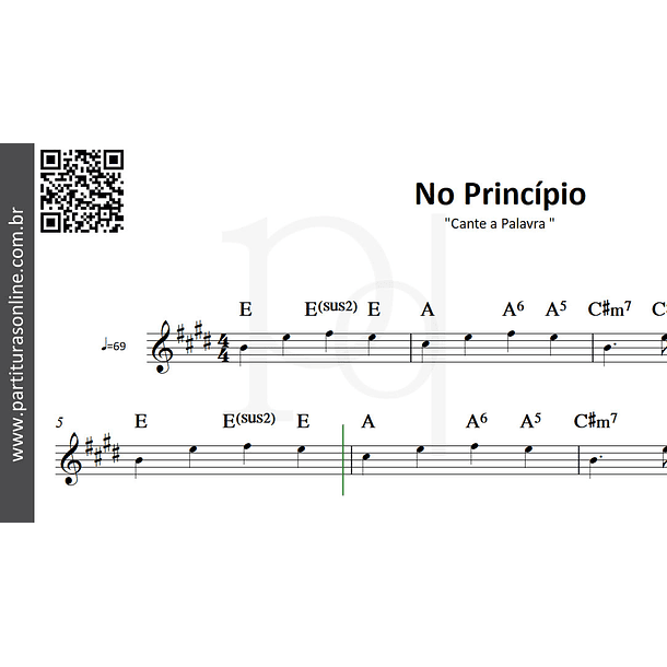 No Princípio ♪ Cante a Palavra  3