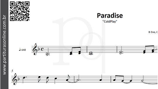 Paradise Coldplay - Letra e tradução 