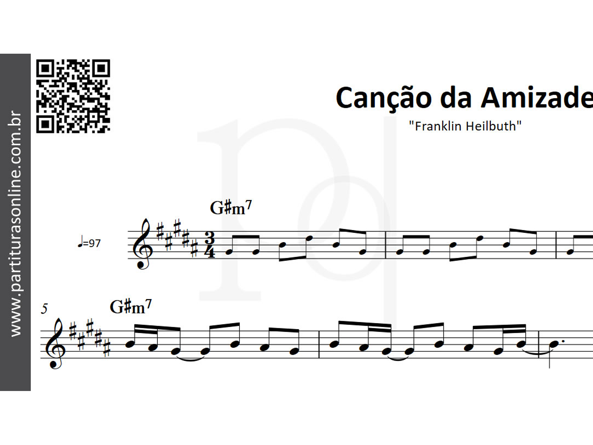 Canção da Amizade • Franklin Heilbuth 3