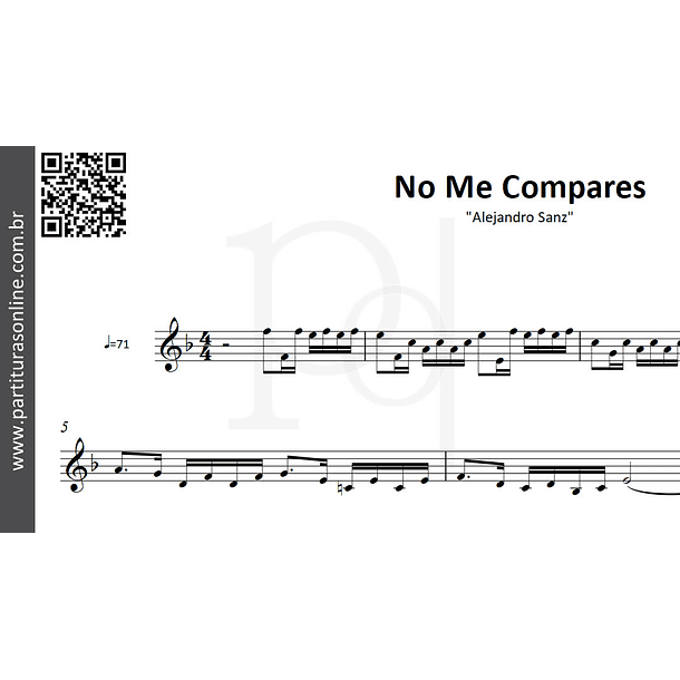 No Me Compares | Alejandro Sanz 2