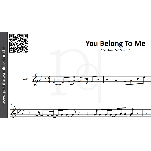 You Belong To Me | Michael W. Smith 2