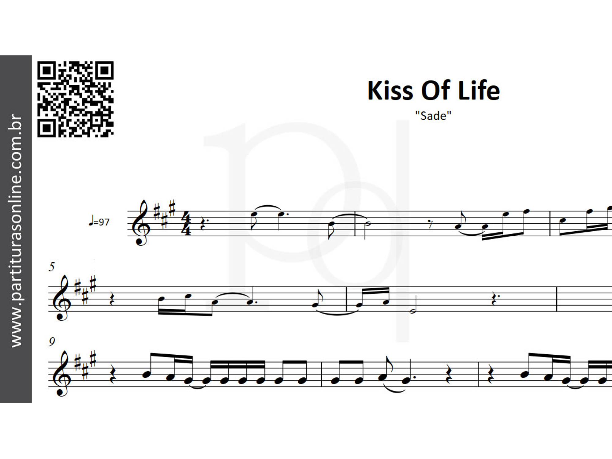 Kiss Of Life | Sade  2