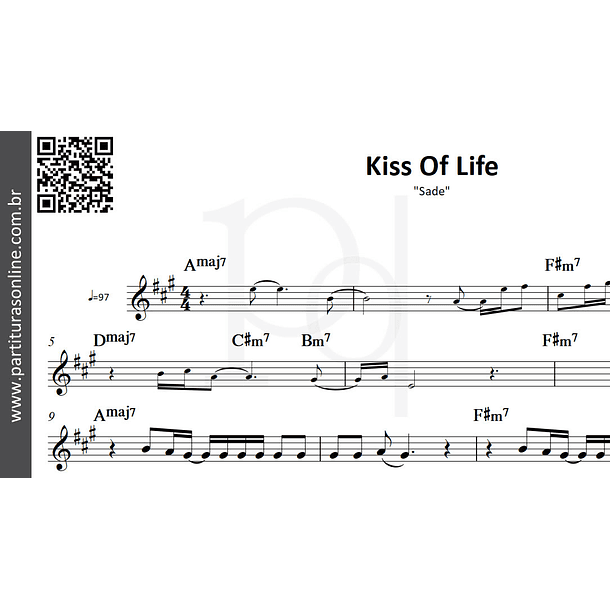 Kiss Of Life | Sade  3