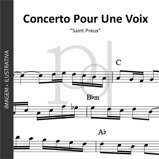 Concerto Pour Une Voix | Saint Preux 1