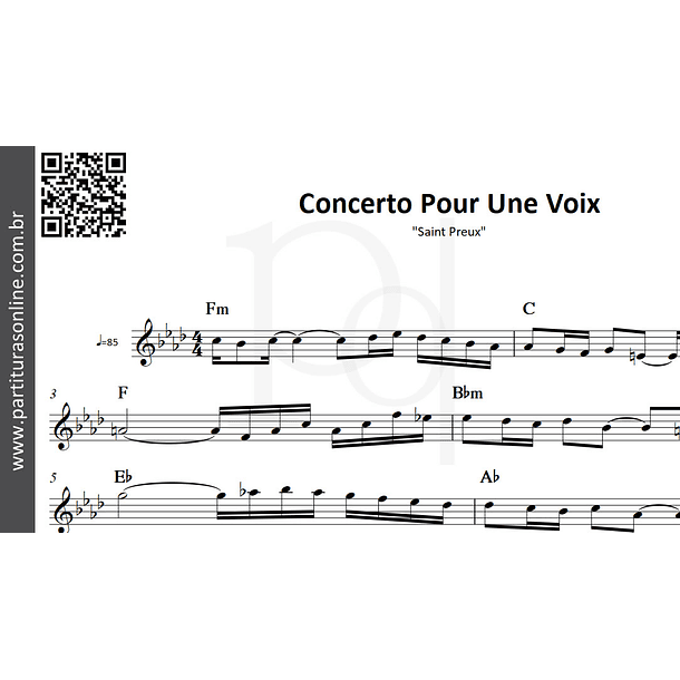 Concerto Pour Une Voix | Saint Preux 3