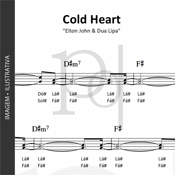 Cold Heart | Nome das Notas