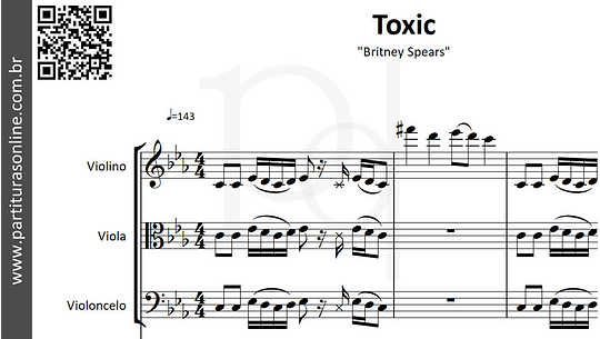 Toxic | Trio de Cordas