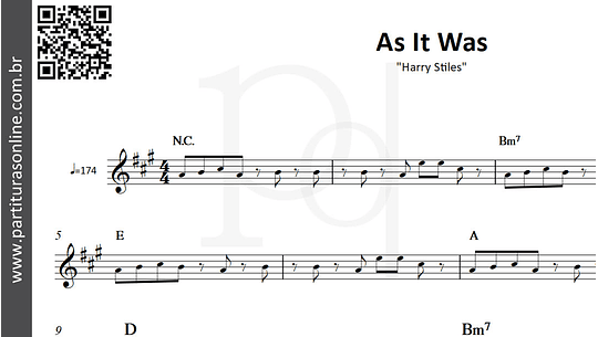 As It Was | Harry Stiles