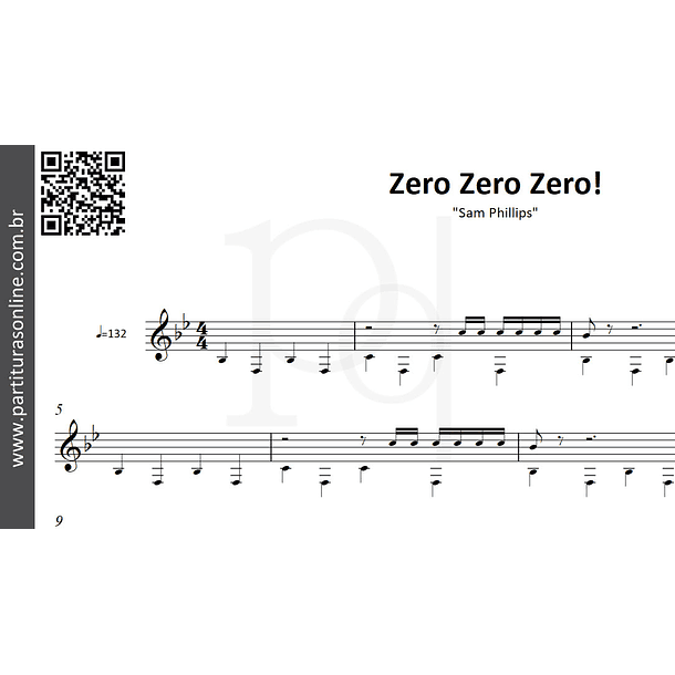 Zero Zero Zero ! | Sam Phillips 2