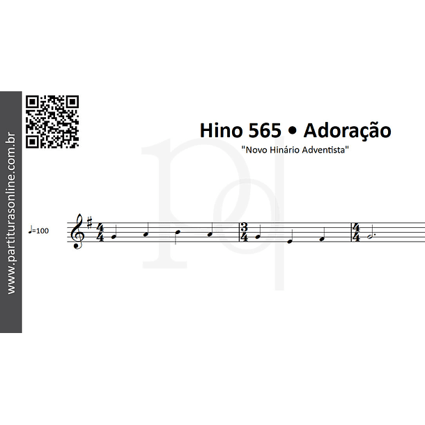 Hino 565 • Adoração | Novo Hinário Adventista 2