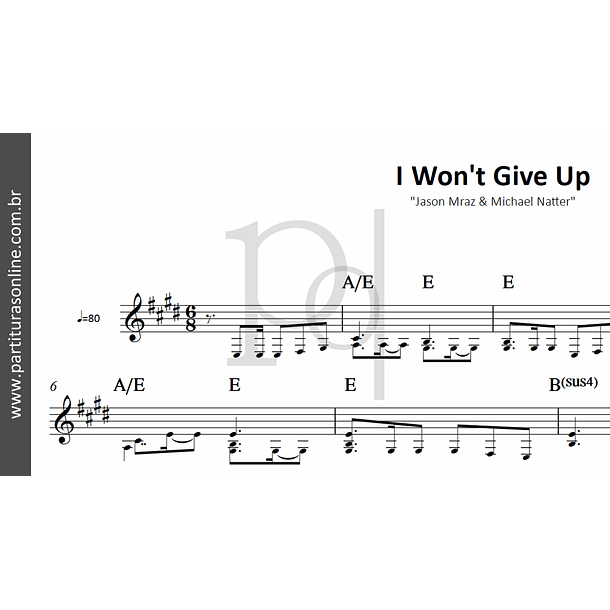 I Won't Give Up | Jason Mraz & Michael Natter 3