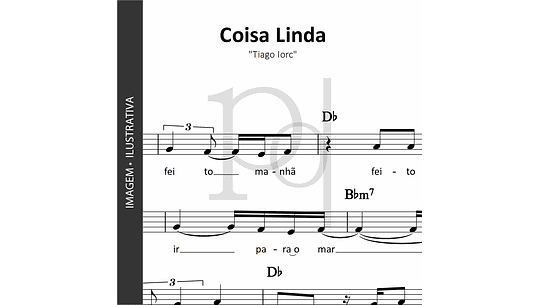 Coisa Linda - Tiago Iorc (Lyric Vídeo) 
