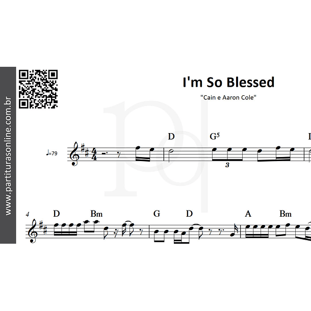 I'm So Blessed | Cain e Aaron Cole 3
