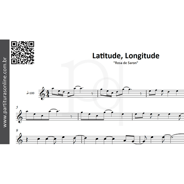 Latitude, Longitude | Rosa de Saron 2