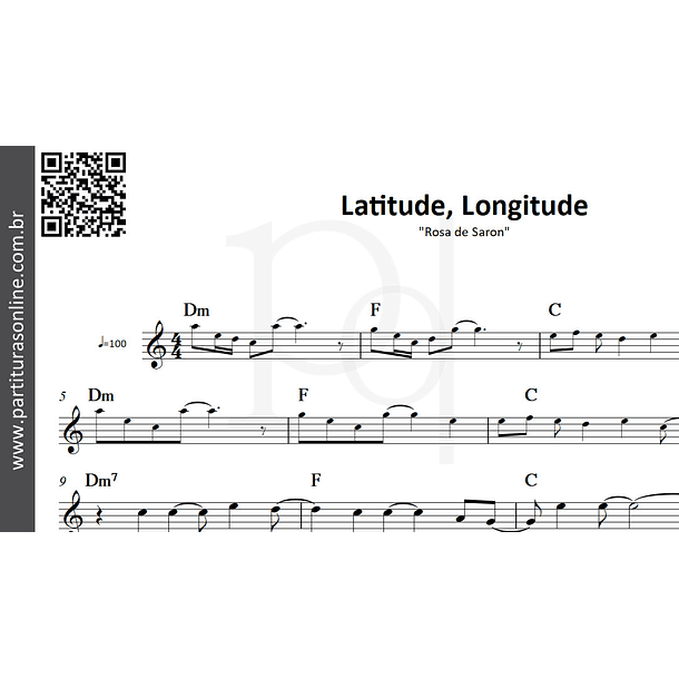 Latitude, Longitude | Rosa de Saron 3