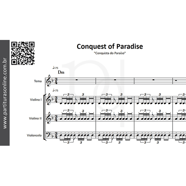 Conquest of Paradise | Cordas 2