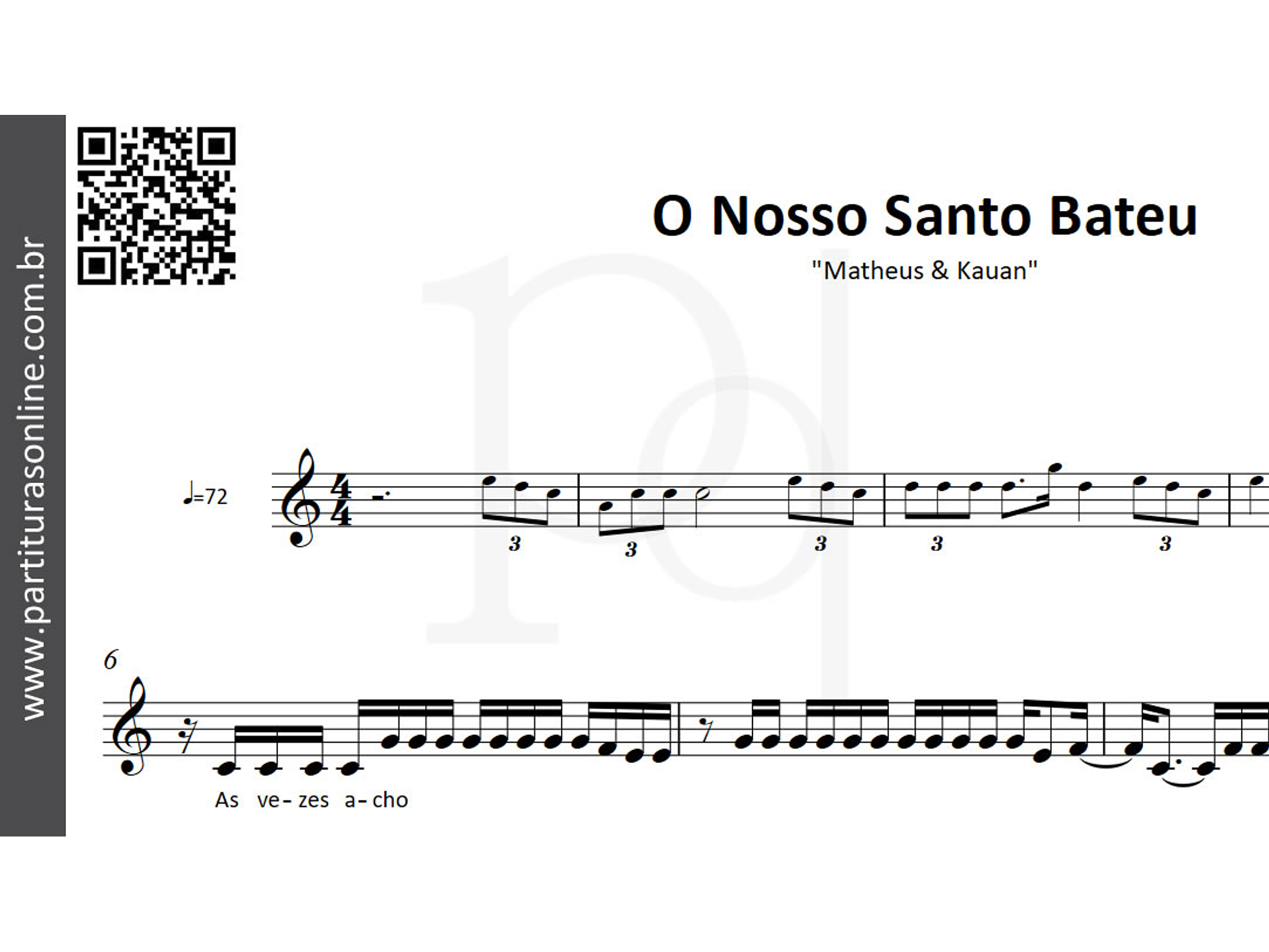 O Nosso Santo Bateu • Matheus & Kauan 2