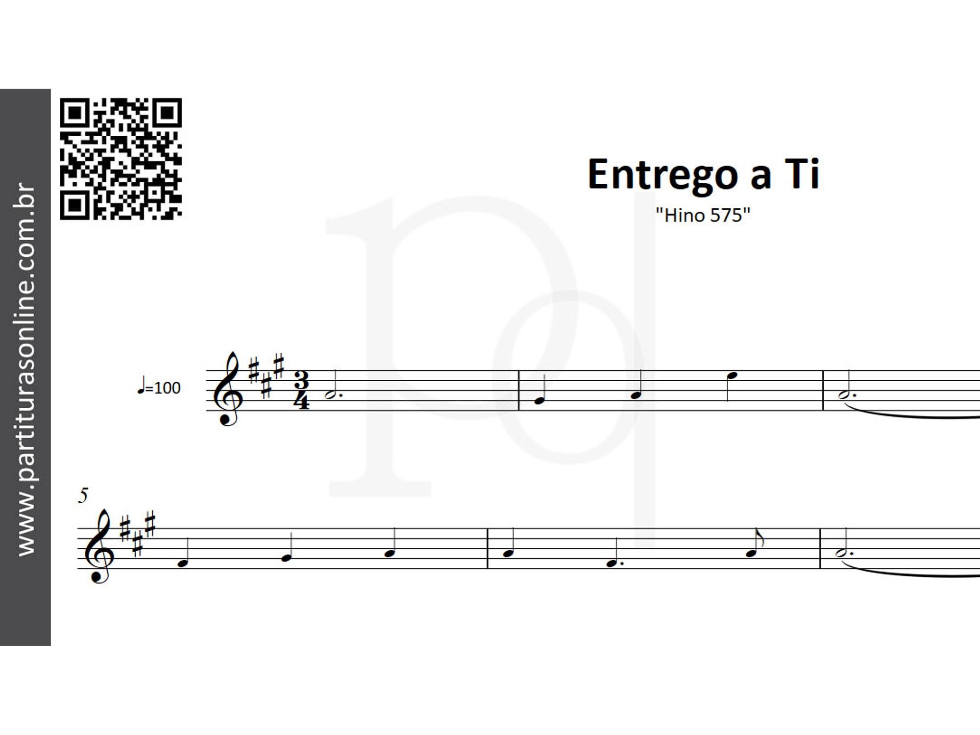 Entrego a Ti • Hino 575 2