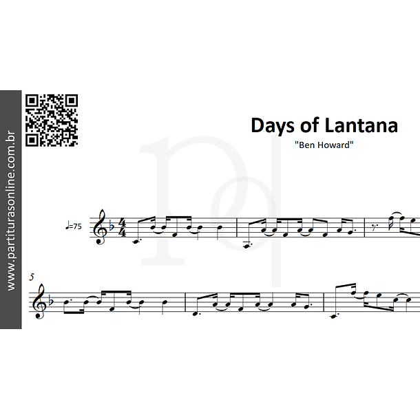 Days of Lantana | Ben Howard 2