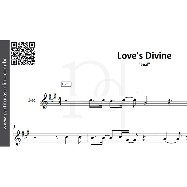 Love's Divine | Seal 2