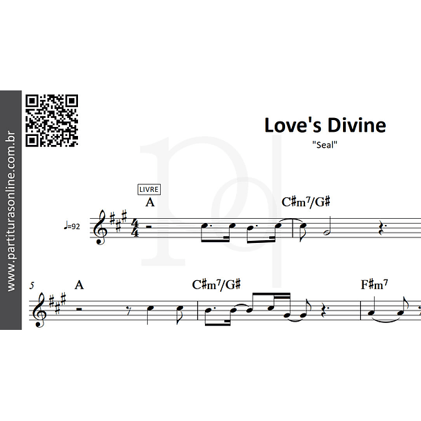 Love's Divine | Seal 3