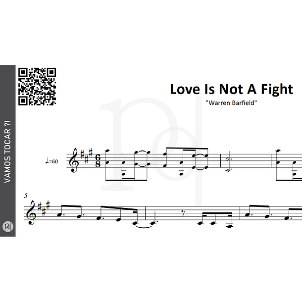 Love Is Not A Fight | Warren Barfield 2