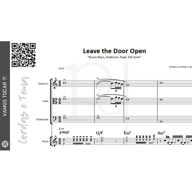 Leave the Door Open • Trio de Cordas 2